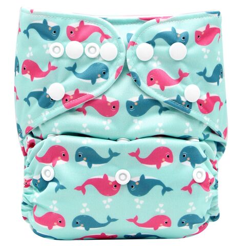 Popok Renang 1PC yang Dapat Digunakan Kembali untuk Anak Laki-Laki atau Perempuan, Pakaian Renang Kartun, Celana Renang Musim Panas yang Dapat Disesuaikan untuk Anak-Anak