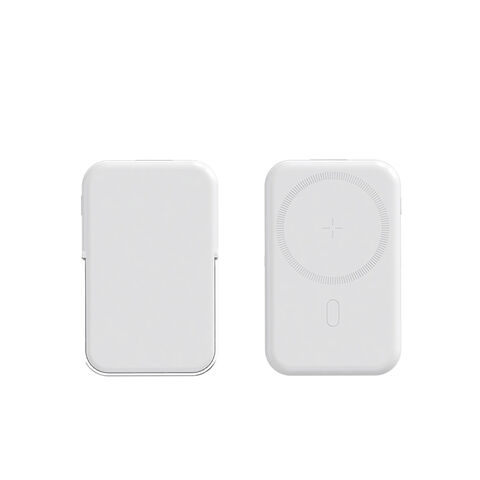 Batterie Externe 5000mAh avec Magsafe, Support et Affichage Numérique