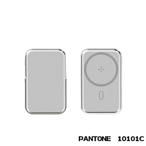 Batterie Externe 5000mAh avec Magsafe, Support et Affichage Numérique