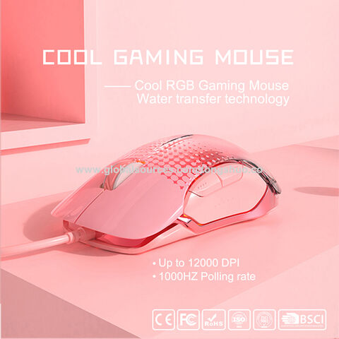 Souris Gaming RGB Filaire 12000 DPI avec Rétroéclairage pour Ordinateur et Portable - Haute Précision pour eSport
