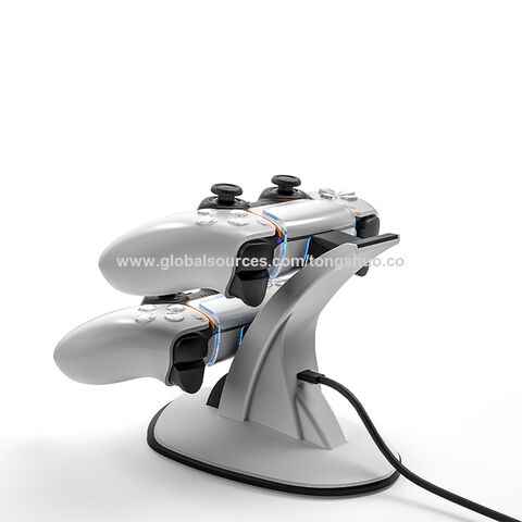 Station de Charge Double pour Manettes PS5 DualSense - Chargeur pour Accessoires de Jeux Sony PS5