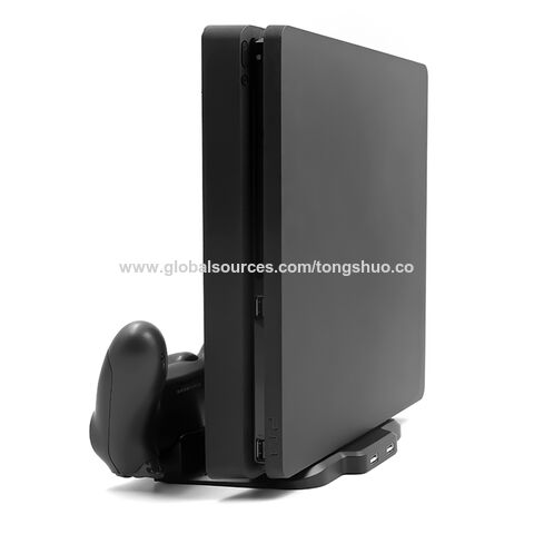 Station de Charge Verticale Refroidissante pour Deux Manettes PS4 Slim/PS4 Pro
