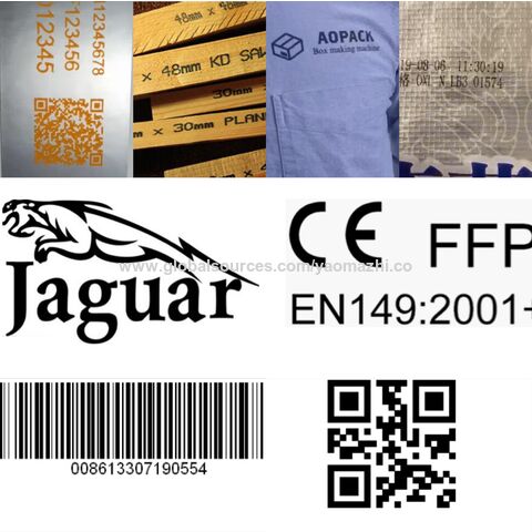 Yaomatec Y-T6 12,7mm impresora de inyección de tinta continua en línea para la fecha de vencimiento código QR tij impresora de etiquetas de inyección de tinta en línea