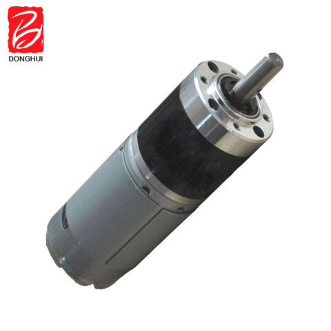 Moteur à engrenages planétaires DC de précision OEM à prix bon marché, diamètre 36mm, 12/24V, haute vitesse, couple 10KG, avec moteur 555 DPG36-555