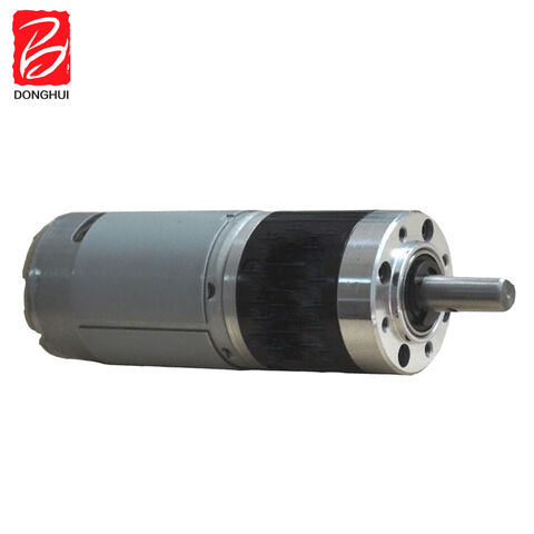 Moteur à engrenages planétaires DC de précision OEM à prix bon marché, diamètre 36mm, 12/24V, haute vitesse, couple 10KG, avec moteur 555 DPG36-555