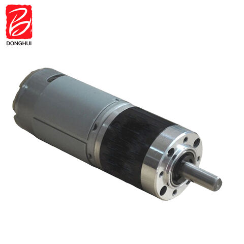 Moteur à engrenages planétaires DC de précision OEM à prix bon marché, diamètre 36mm, 12/24V, haute vitesse, couple 10KG, avec moteur 555 DPG36-555