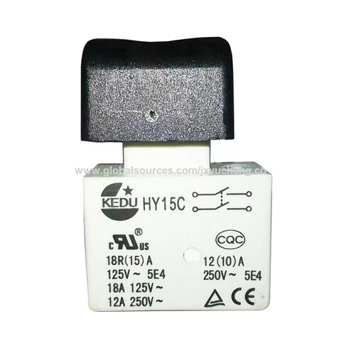 Auslöseschalter Elektrischer Druckknopfschalter für HY15 Bohrmaschine 125/250V