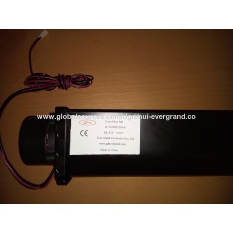 Kipas aliran silang, EC50290B12M-R, aluminium, 12V, pendingin kecil 50290, harga pabrik murah, OEM ODM disesuaikan