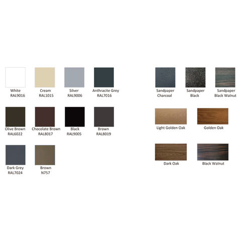 2025 Anbieter Aluminium / Stahl / Holz Garagentorkomponenten OEM/ODM