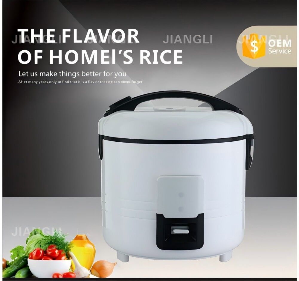 Ele Rice Cooker Professional Manufacturer 1.8 Litre Full Body White Electric Deluxe ...