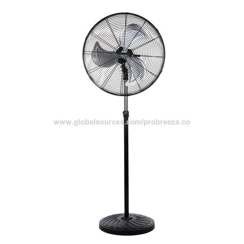 Ventilateur industriel oscillant électrique de 18 pouces de haute qualité avec télécommande pour usage industriel
