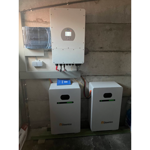 Dawnice IP54 WIFI Bluetooth 21kWh 410Ah 51.2V Batería Solar de Litio Montada en la Pared para Almacenamiento de Energía Doméstica Lifepo4