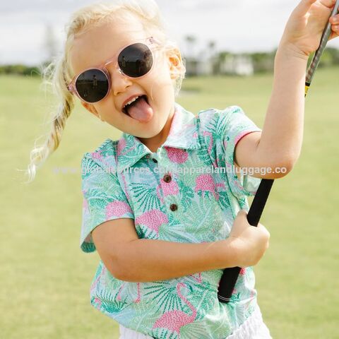 Impresión personalizada Logo Niños Boy Youth Dry Fit Polo T-Shirt Golf Wear Polo Shirts para ropa de padres e hijos