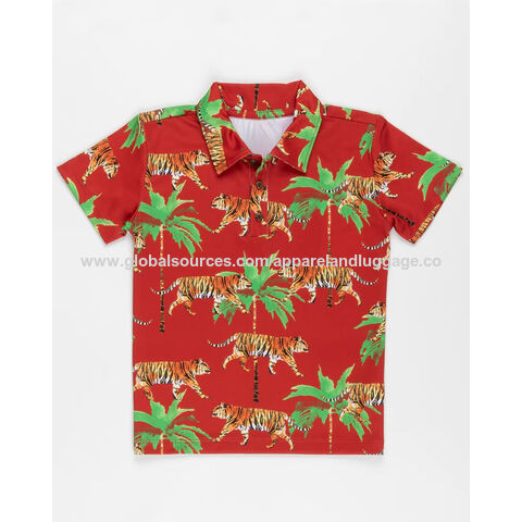 Impresión personalizada Logo Niños Boy Youth Dry Fit Polo T-Shirt Golf Wear Polo Shirts para ropa de padres e hijos