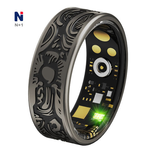 Bague Connectée NTY6511 Style Moderne avec Suivi du Sommeil et de l'Oxygène Sanguin, Faible MOQ, Prix d'Usine et Livraison Rapide