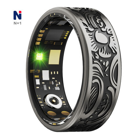 Bague Connectée NTY6511 Style Moderne avec Suivi du Sommeil et de l'Oxygène Sanguin, Faible MOQ, Prix d'Usine et Livraison Rapide