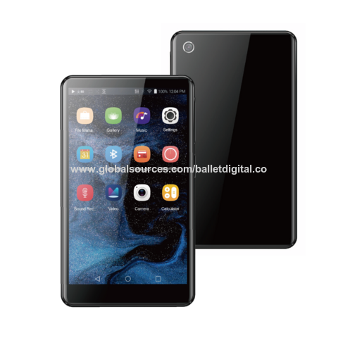 Lecteur MP4 MP3 Portable 4 pouces à écran tactile, 750mAh, sans caméra et avec haut-parleur