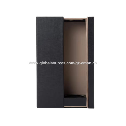 Caja de Vino Personalizada 2024 con Color y Logotipo, Lujo, Asa, Plegable, para Dos Botellas de Vidrio, Cajas de Regalo, Embalaje de Papel para Vino a Medida