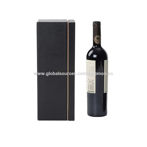 Caja de Vino Personalizada 2024 con Color y Logotipo, Lujo, Asa, Plegable, para Dos Botellas de Vidrio, Cajas de Regalo, Embalaje de Papel para Vino a Medida