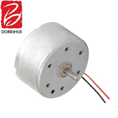 Fabricante OEM de China Motor de micro cepillo de CC de 3/6 V y baja velocidad de 20000 rpm con diámetro personalizado de 24.4 mm para altavoces Panel solar DRF-300