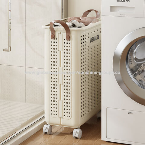 Panier à linge pliable pour vêtements sales, panier à linge domestique, grand rangement, panier à linge sale, balcon, salle de bain, panier à linge sale