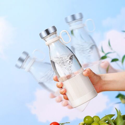 Wireless Charging Electric 4-Blade Mini Blender, Portable Blender, Fruit Blender, Fruit Extractors