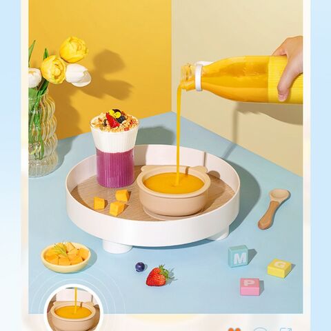 Wireless Charging Electric 4-Blade Mini Blender, Portable Blender, Fruit Blender, Fruit Extractors