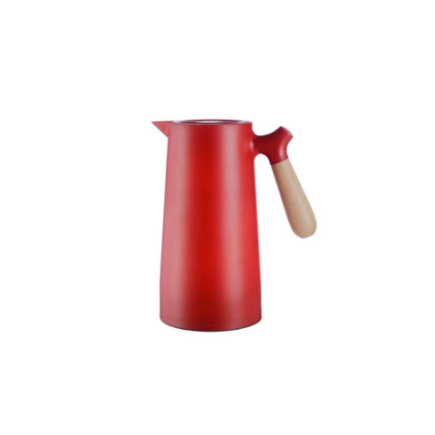 1L Flask Kettle Glass Liner Large Capacity Thermal Insulation Kettle Thermal Insulation Pot Glass