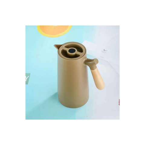 1L Flask Kettle Glass Liner Large Capacity Thermal Insulation Kettle Thermal Insulation Pot Glass