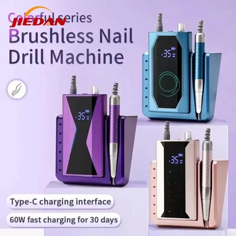 Máquina Automática de Esmalte de Unhas para Aplicação Perfeita e Uniforme – Manicure Rápida, Fácil e Sem Sujeira em Casa ou Kit Profissional de Salão