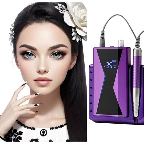 Máquina Automática de Esmalte de Unhas para Aplicação Perfeita e Uniforme – Manicure Rápida, Fácil e Sem Sujeira em Casa ou Kit Profissional de Salão