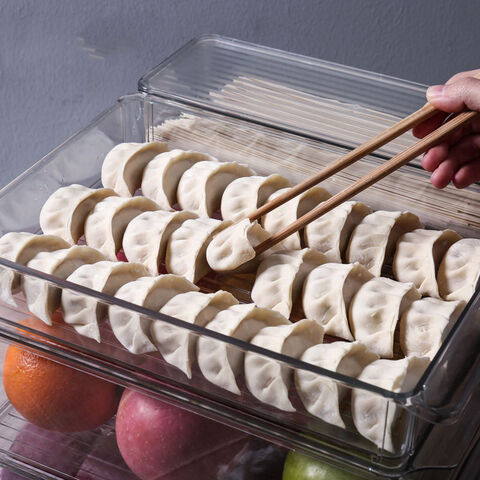 Fruit Storage Jars Organizer Refrigerator Containers With Handle Organizer Freezer Kitchen Storage