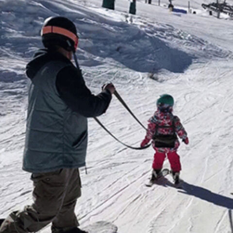 Harnais de sécurité pour patinage débutant, ceinture d'entraînement de ski et de snowboard pour enfants en extérieur, pour le ski et le patinage
