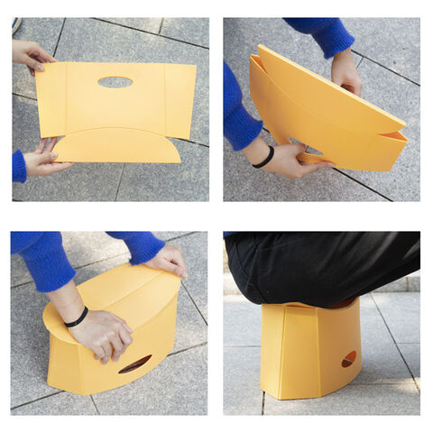 7 Inch Lightweight Not Take up Space Simple Household Thickened Portable Outdoor Stool Plastic