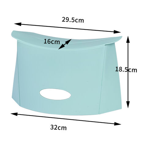 7 Inch Lightweight Not Take up Space Simple Household Thickened Portable Outdoor Stool Plastic