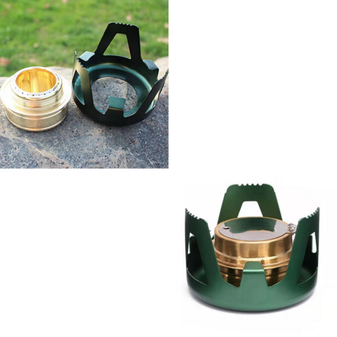 Liquid Windproof Stove Camping Portable Lightweight Alcohol Stove Outdoor