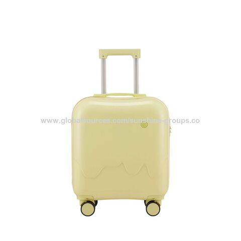 Maleta inteligente para niños con dibujos animados, práctica maleta con ruedas para personas perezosas, equipaje de viaje recargable
