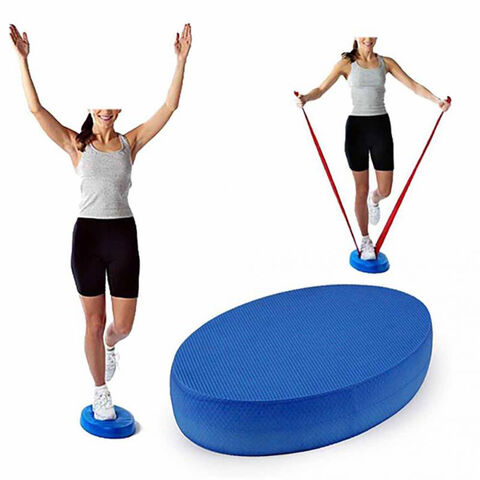 Almohadilla de Estabilidad para Entrenamiento, Cojín de Equilibrio de Espuma para Ejercicio, Terapia, Yoga, Entrenamiento de Flexibilidad para Danza