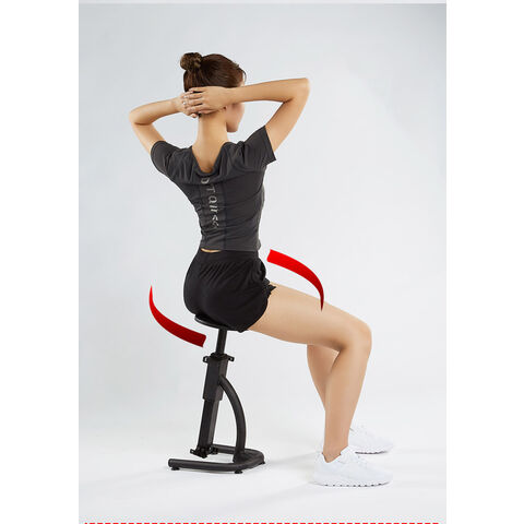 Herramienta de Fitness Asistente de Sentadillas Ajustable para Ejercicios de Tren Inferior y Core