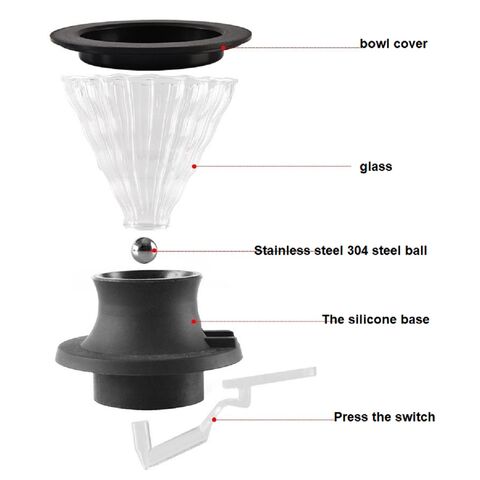 Immersion Dripper Used To Extract Immersed Drip Coffee Suitable For Novice Coffee Drinkers A Dripper