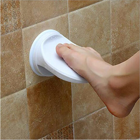 Repose-Pied Antidérapant pour Rasage avec Ventouse, Pédale de Toilette et Salle de Bain pour un Gain de Travail