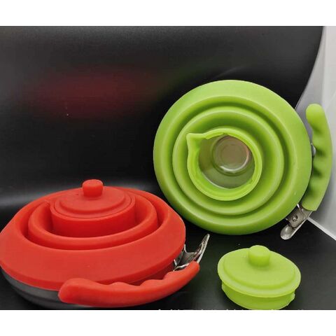 Collapsible Silicone Kettle Lightweight Folding Tea Coffee Pot