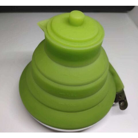 Collapsible Silicone Kettle Lightweight Folding Tea Coffee Pot