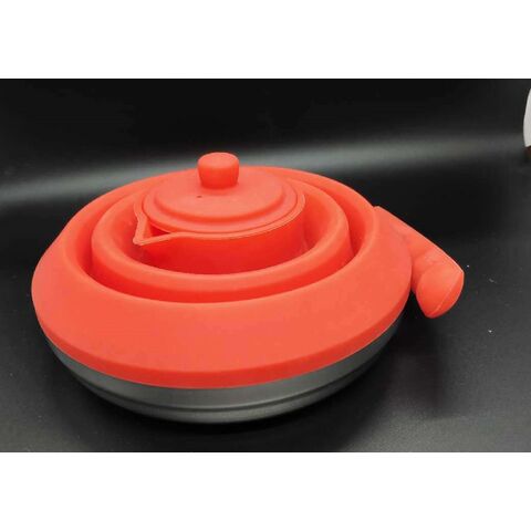 Collapsible Silicone Kettle Lightweight Folding Tea Coffee Pot