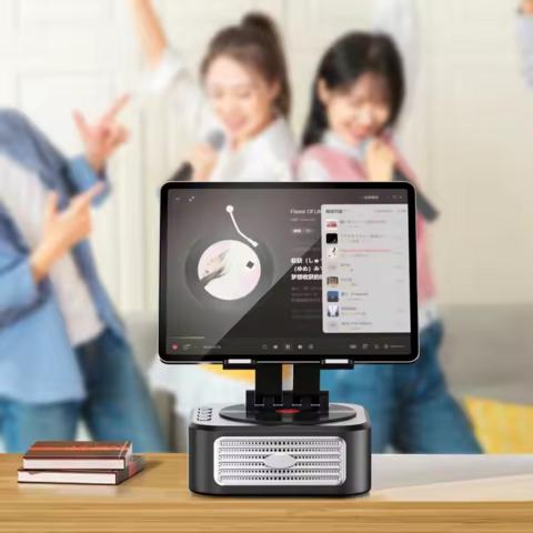 Nuevo subwoofer de audio Bluetooth tres en uno, cargador portátil, soporte para teléfono móvil, altavoz inalámbrico mini para hogar y exteriores