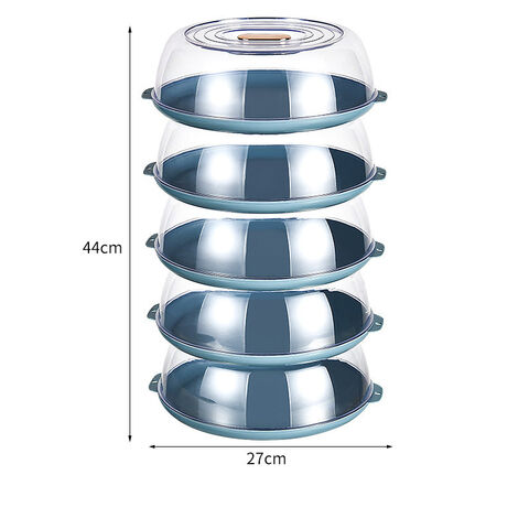 Isolierhaube für Speisen, 5-lagig, Warmhaltebox, Stapelbarer Lebensmittelbehälter