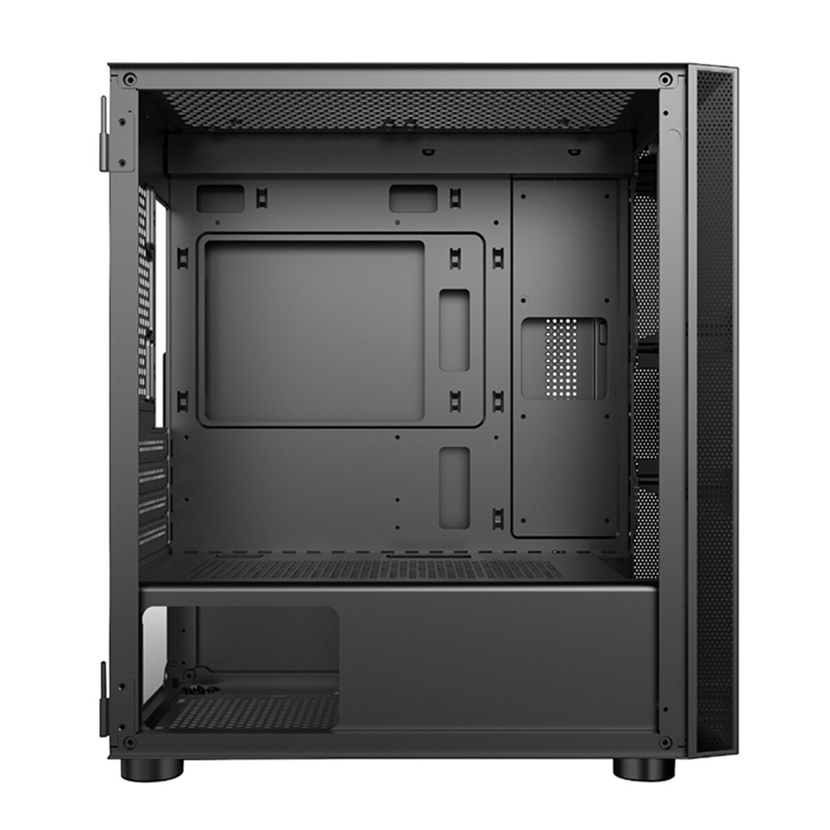 Ruix D2-blue Desktop Gaming Pc Case Full Tower Side Panel Glass ...