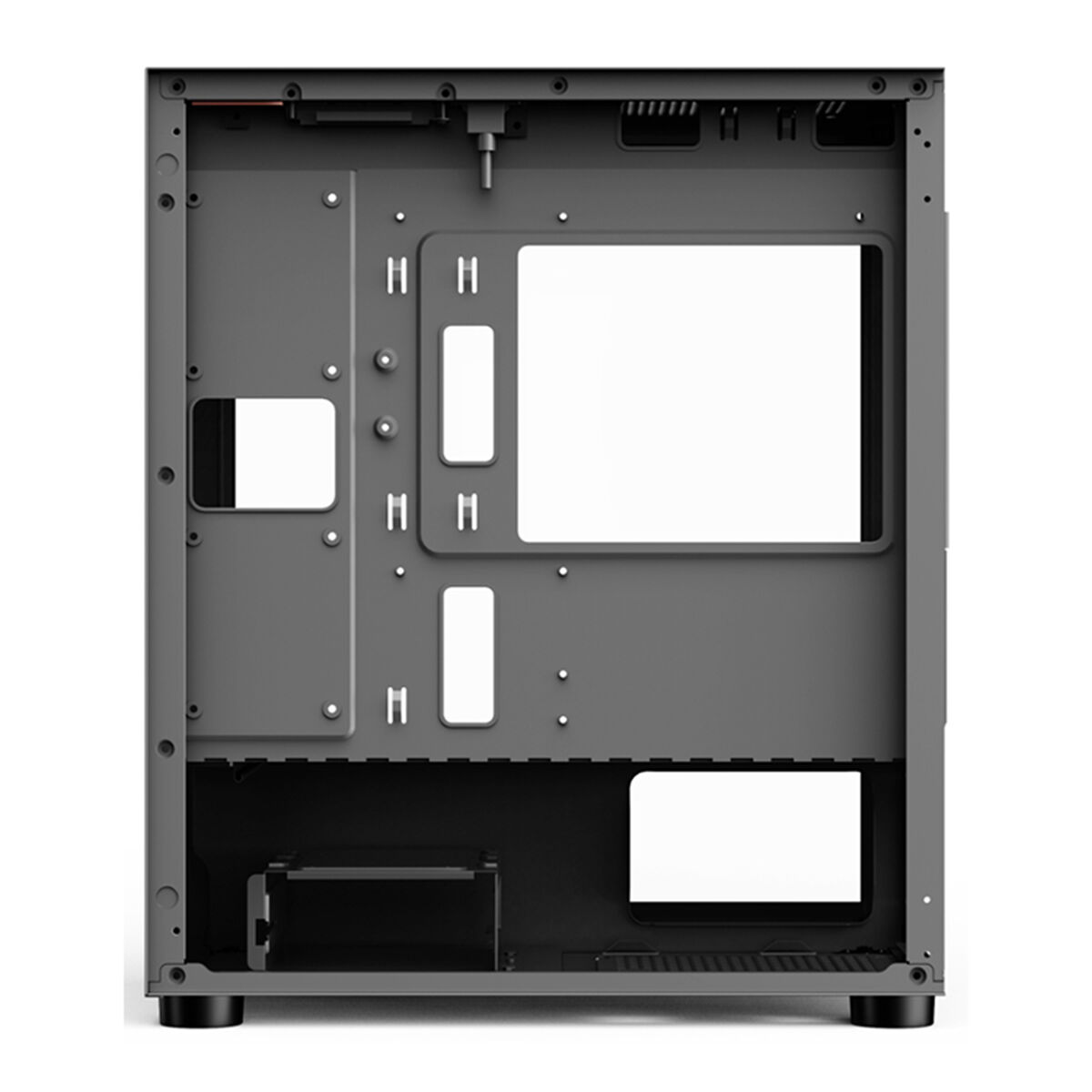 Ruix D2-blue Desktop Gaming Pc Case Full Tower Side Panel Glass ...