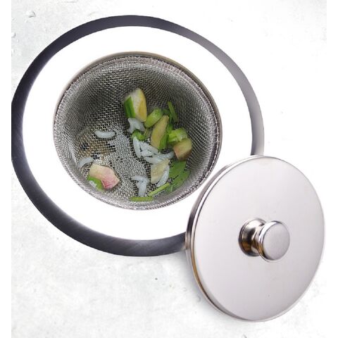 Kitchen Sink Stopper Strainer, Anti-Clogging Stainless Steel Sink Disposal Stopper, Drain Filter