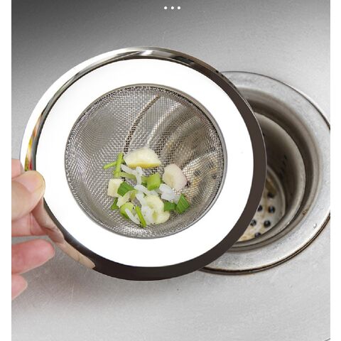 Kitchen Sink Stopper Strainer, Anti-Clogging Stainless Steel Sink Disposal Stopper, Drain Filter
